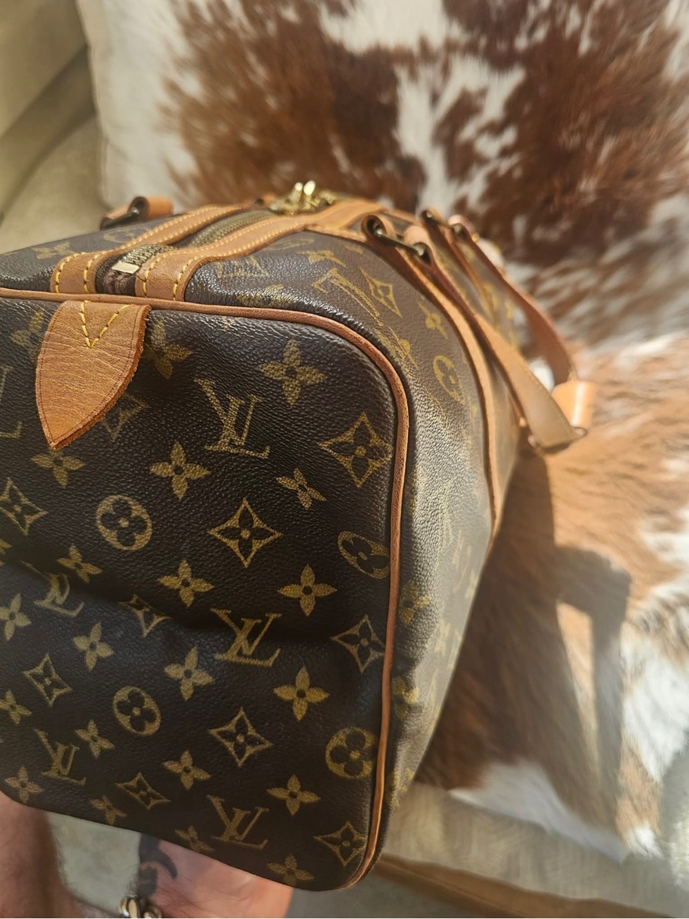 Louis Vuitton sac Souple 35 - Picture 9 of 14